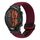 Per Ticwatch Pro 3 Ultra 22mm Cinturino per orologio con fibbia magnetica intrecciata (nero sabbia rosso) Per Ticwatch Pro 3 Ultra 22mm Cinturino per orologio con fibbia magnetica intrecciata (nero sabbia rosso)