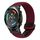 Per cinturino intrecciato con fibbia magnetica Ticwatch GTX 22 mm (nero sabbia rosso) Per cinturino intrecciato con fibbia magnetica Ticwatch GTX 22 mm (nero sabbia rosso)
