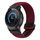 Per Ticwatch E2 22mm cinturino per orologio con fibbia magnetica intrecciata (nero sabbia rosso) Per Ticwatch E2 22mm cinturino per orologio con fibbia magnetica intrecciata (nero sabbia rosso)