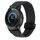 Per Ticwatch E2 22mm cinturino per orologio intrecciato con fibbia magnetica (nero grigio) Per Ticwatch E2 22mm cinturino per orologio intrecciato con fibbia magnetica (nero grigio)