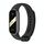Per Xiaomi Smart Band 9/8 MIJOBS Cinturino in silicone tinta unita con fibbia in metallo (nero) Per Xiaomi Smart Band 9/8 MIJOBS Cinturino in silicone tinta unita con fibbia in metallo (nero)