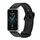 Per Honor Band 9 MIJOBS Cinturino in silicone tinta unita (nero argento)