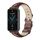 Per Honor Band 9 MIJOBS Cinturino in pelle di vacchetta (caffè di bambù nero)