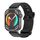 Per Huawei Watch Fit3 MIJOBS Cinturino in silicone tinta unita (nero)