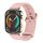 Per Huawei Watch Fit3 MIJOBS Cinturino in silicone tinta unita (oro chiaro rosa) Per Huawei Watch Fit3 MIJOBS Cinturino in silicone tinta unita (oro chiaro rosa)
