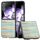 Per Xiaomi Mix Flip Custodia per telefono in PU con trama a reticolo e colore della cornice nera (blu) Per Xiaomi Mix Flip Custodia per telefono in PU con trama a reticolo e colore della cornice nera (blu)