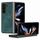 Per Samsung Galaxy Z Fold6 Custodia per telefono con cover posteriore in pelle geometrica (verde) Per Samsung Galaxy Z Fold6 Custodia per telefono con cover posteriore in pelle geometrica (verde)