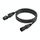 Cavo audio JC1015 XLR 3 pin maschio-femmina, lunghezza: 1,8 m (nero)