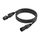 Cavo audio JC1015 XLR 3 pin maschio-femmina, lunghezza: 3 m (nero)