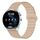 Cinturino per orologio magnetico in silicone tinta unita da 22 mm (tè al latte) Cinturino per orologio magnetico in silicone tinta unita da 22 mm (tè al latte)