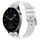 Per Amazfit GTR Mini cinturino in silicone reale con fibbia argentata da 20 mm (bianco) Per Amazfit GTR Mini cinturino in silicone reale con fibbia argentata da 20 mm (bianco)
