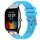 Per Amazfit GTS4 Mini Quick Release Silver Buckle 20mm Royal Silicone Watch Band (Celeste) Per Amazfit GTS4 Mini Quick Release Silver Buckle 20mm Royal Silicone Watch Band (Celeste)