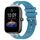 Per Amazfit Bip3 Quick Release Silver Buckle 20mm Royal Silicone Watch Band (blu mare) Per Amazfit Bip3 Quick Release Silver Buckle 20mm Royal Silicone Watch Band (blu mare)