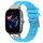 Per Amazfit GTS 3 Quick Release Silver Buckle 20mm Royal Silicone Watch Band (Celeste) Per Amazfit GTS 3 Quick Release Silver Buckle 20mm Royal Silicone Watch Band (Celeste)