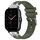 Per Amazfit GTS 2e Quick Release Silver Buckle 20mm Royal Silicone Watch Band (verde oliva) Per Amazfit GTS 2e Quick Release Silver Buckle 20mm Royal Silicone Watch Band (verde oliva)