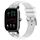 Per Amazfit GTS 2 Mini cinturino in silicone reale con fibbia in argento a sgancio rapido da 20 mm (bianco) Per Amazfit GTS 2 Mini cinturino in silicone reale con fibbia in argento a sgancio rapido da 20 mm (bianco)