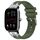 Per Amazfit GTS 2 Mini Quick Release Silver Buckle 20mm Royal Silicone Watch Band (verde oliva) Per Amazfit GTS 2 Mini Quick Release Silver Buckle 20mm Royal Silicone Watch Band (verde oliva)