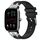 Per Amazfit GTS 2 Mini Quick Release Silver Buckle 20mm Royal Silicone Watch Band (Nero) Per Amazfit GTS 2 Mini Quick Release Silver Buckle 20mm Royal Silicone Watch Band (Nero)