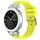 Per Amazfit Pop Quick Release Silver Buckle 20mm Royal Silicone Watch Band (Vital Yellow) Per Amazfit Pop Quick Release Silver Buckle 20mm Royal Silicone Watch Band (Vital Yellow)