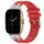 Per Amazfit GTS 2 Quick Release Silver Buckle 20mm Royal Silicone Watch Band (Rosso) Per Amazfit GTS 2 Quick Release Silver Buckle 20mm Royal Silicone Watch Band (Rosso)