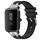 Per Amazfit Bip Lite Quick Release Silver Buckle 20mm Royal Silicone Watch Band (Nero) Per Amazfit Bip Lite Quick Release Silver Buckle 20mm Royal Silicone Watch Band (Nero)