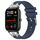 Per Amazfit GTS Quick Release Silver Buckle 20mm Royal Silicone Watch Band (Blu Navy) Per Amazfit GTS Quick Release Silver Buckle 20mm Royal Silicone Watch Band (Blu Navy)