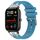 Per Amazfit GTS Quick Release Silver Buckle 20mm Royal Silicone Watch Band (blu mare) Per Amazfit GTS Quick Release Silver Buckle 20mm Royal Silicone Watch Band (blu mare)