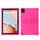 Per Blackview Tab 7 Wifi 10.1 pollici Custodia antiurto in silicone per tablet con supporto (rosso rosa) Per Blackview Tab 7 Wifi 10.1 pollici Custodia antiurto in silicone per tablet con supporto (rosso rosa)