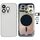 Cover posteriore USA per iPhone 14 Pro con tasti e vassoio sim argento EDA006931801D