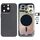 Per iPhone 14 Pro Cover posteriore batteria con tasti laterali e vassoio per carte, versione: versione cinese (nero) Per iPhone 14 Pro Cover posteriore batteria con tasti laterali e vassoio per carte, versione: versione cinese (nero)