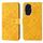 Custodia per telefono in pelle con motivo in rilievo in stile etnico per Honor 200 (giallo) Custodia per telefono in pelle con motivo in rilievo in stile etnico per Honor 200 (giallo)