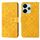 Per Redmi 13 4G Custodia per telefono in pelle con motivo in rilievo in stile etnico (giallo) Per Redmi 13 4G Custodia per telefono in pelle con motivo in rilievo in stile etnico (giallo)
