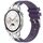 Per Huawei Watch GT4 46mm 22mm Quick Release Silver Buckle Royal Silicone Watch Band (Viola) Per Huawei Watch GT4 46mm 22mm Quick Release Silver Buckle Royal Silicone Watch Band (Viola)