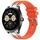 Per Huawei Watch Buds 22mm Quick Release Silver Buckle Royal Silicone Watch Band (Arancione) Per Huawei Watch Buds 22mm Quick Release Silver Buckle Royal Silicone Watch Band (Arancione)
