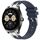 Per Huawei Watch Buds 22mm Quick Release Silver Buckle Royal Silicone Watch Band (blu navy) Per Huawei Watch Buds 22mm Quick Release Silver Buckle Royal Silicone Watch Band (blu navy)