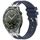 Per Huawei Watch GT3 SE 22mm Quick Release Silver Buckle Royal Silicone Watch Band (Blu Navy) Per Huawei Watch GT3 SE 22mm Quick Release Silver Buckle Royal Silicone Watch Band (Blu Navy)