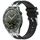 Per Huawei Watch GT3 SE 22mm Quick Release Silver Buckle Royal Silicone Watch Band (Nero) Per Huawei Watch GT3 SE 22mm Quick Release Silver Buckle Royal Silicone Watch Band (Nero)