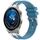 Per Huawei Watch GT3 Pro 46mm 22mm Quick Release Silver Buckle Royal Silicone Watch Band (blu mare) Per Huawei Watch GT3 Pro 46mm 22mm Quick Release Silver Buckle Royal Silicone Watch Band (blu mare)