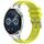 Per Huawei Watch GT3 46mm 22mm Quick Release Silver Buckle Royal Silicone Watch Band (Vital Yellow) Per Huawei Watch GT3 46mm 22mm Quick Release Silver Buckle Royal Silicone Watch Band (Vital Yellow)