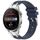 Per Huawei Watch3 Pro 22mm Quick Release Silver Buckle Royal Silicone Watch Band (blu navy) Per Huawei Watch3 Pro 22mm Quick Release Silver Buckle Royal Silicone Watch Band (blu navy)