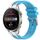 Per Huawei Watch3 Pro 22mm Quick Release Silver Buckle Royal Silicone Watch Band (Celeste) Per Huawei Watch3 Pro 22mm Quick Release Silver Buckle Royal Silicone Watch Band (Celeste)