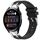 Per Huawei Watch 3 22mm Quick Release Silver Buckle Royal Silicone Watch Band (Nero) Per Huawei Watch 3 22mm Quick Release Silver Buckle Royal Silicone Watch Band (Nero)