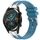 Per Huawei Watch GT2 46mm 22mm Quick Release Silver Buckle Royal Silicone Watch Band (blu mare) Per Huawei Watch GT2 46mm 22mm Quick Release Silver Buckle Royal Silicone Watch Band (blu mare)