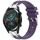 Per Huawei Watch GT2 46mm 22mm Quick Release Silver Buckle Royal Silicone Watch Band (Viola) Per Huawei Watch GT2 46mm 22mm Quick Release Silver Buckle Royal Silicone Watch Band (Viola)