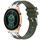 Per Honor Watch GS 4 22mm Quick Release Fibbia Argentata Cinturino Orologio in Silicone Reale (Verde Oliva) Per Honor Watch GS 4 22mm Quick Release Fibbia Argentata Cinturino Orologio in Silicone Reale (Verde Oliva)