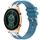 Per Honor Watch GS 4 22mm Quick Release Fibbia Argentata Cinturino Orologio in Silicone Reale (Blu Mare) Per Honor Watch GS 4 22mm Quick Release Fibbia Argentata Cinturino Orologio in Silicone Reale (Blu Mare)