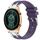 Per Honor Watch GS 4 22mm Quick Release Fibbia Argentata Cinturino Orologio in Silicone Reale (Viola) Per Honor Watch GS 4 22mm Quick Release Fibbia Argentata Cinturino Orologio in Silicone Reale (Viola)