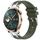 Per Honor Watch 4 Pro 22mm Quick Release Fibbia Argentata Cinturino in Silicone Reale (Verde Oliva) Per Honor Watch 4 Pro 22mm Quick Release Fibbia Argentata Cinturino in Silicone Reale (Verde Oliva)