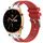 Per Honor Watch GS 3 22mm Quick Release Fibbia Argentata Cinturino Orologio in Silicone Reale (Rosso) Per Honor Watch GS 3 22mm Quick Release Fibbia Argentata Cinturino Orologio in Silicone Reale (Rosso)