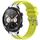 Per Honor Watch Dream 22mm Quick Release Fibbia Argentata Cinturino per Orologio in Silicone Reale (Vital Yellow) Per Honor Watch Dream 22mm Quick Release Fibbia Argentata Cinturino per Orologio in Silicone Reale (Vital Yellow)
